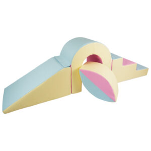 Foamblokken Jindl brug pastelkleuren