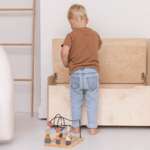 Houten speelgoedkist Jindl