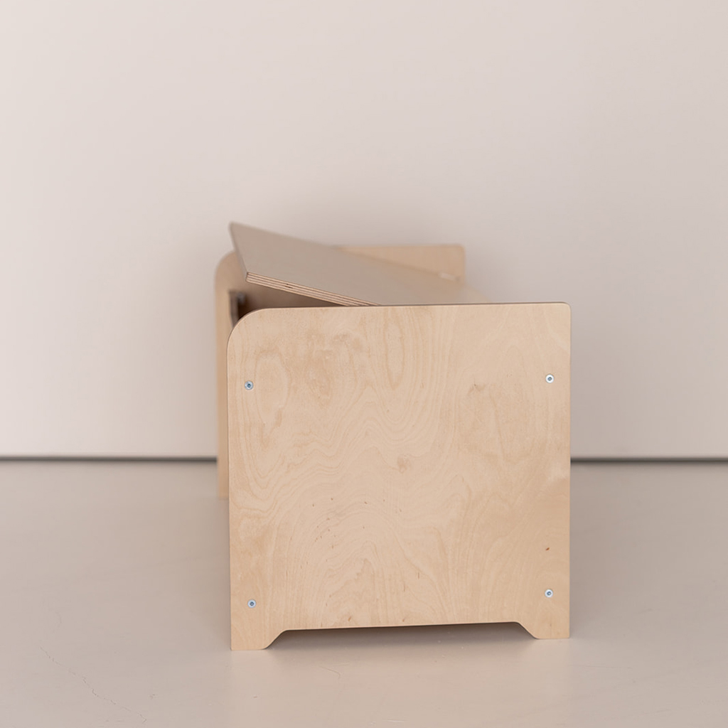 Jindl opbergkist zijkant deksel Jindl opbergkist zijkant deksel