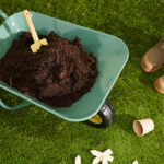 Kruiwagen Kid's Concept detail zand