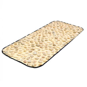 Sensorische massagemat met kiezelstenen, rechthoek