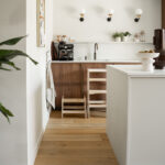 Houten opstapje Jindl keuken