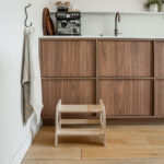 Houten opstapje Jindl naturel vrijstaand