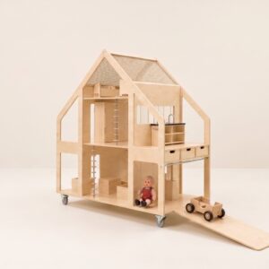 PuppenVilla by Liliane mit Auto-Rampe