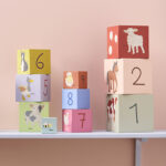 Kartonnen stapelblokken Kid's concept sfeer