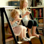 Zitten op Jind leertoren inklapbaar