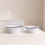 Jindl emaille kom 24 cm en 28 cm