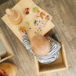 Tafel + stoeltje Manine Montessori Jindl puzzel