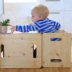 Tafel + stoeltje Manine Montessori Jindl sfeer