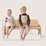 Afmeting Montessori bankje