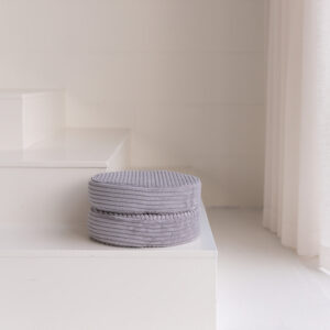 Zitkussen Cord Jindl lichtgrijs 2