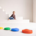 Balanceerstenen Jindl regenboog antislip