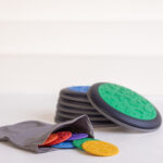 Jindl sensorische stapstenen regenboog + opbergzak