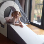 Bouwblokken tunnel hoepel Jindl huiskamer