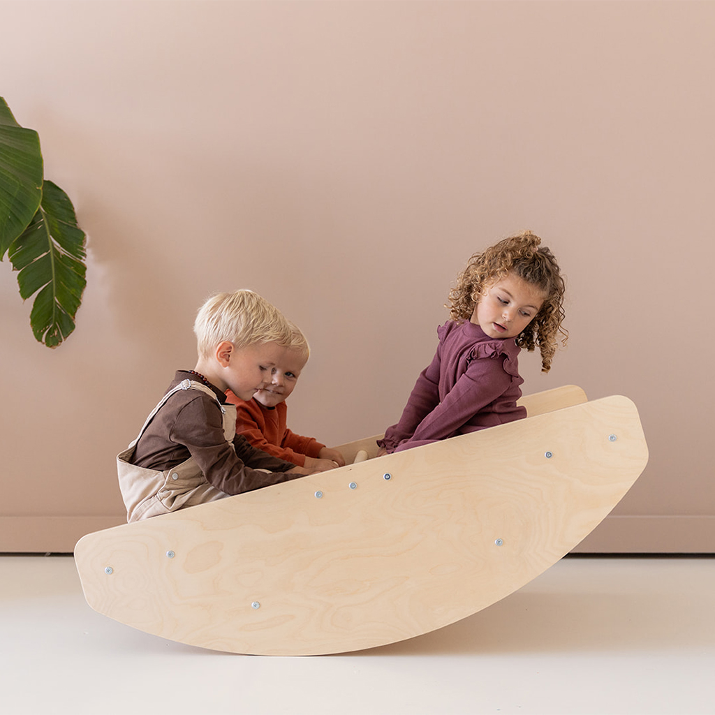 Houten schommelboot klimtrap Jindl Houten schommelboot klimtrap Jindl