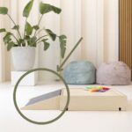 Klimhelling voor pikler kruipheuvel met tapijt