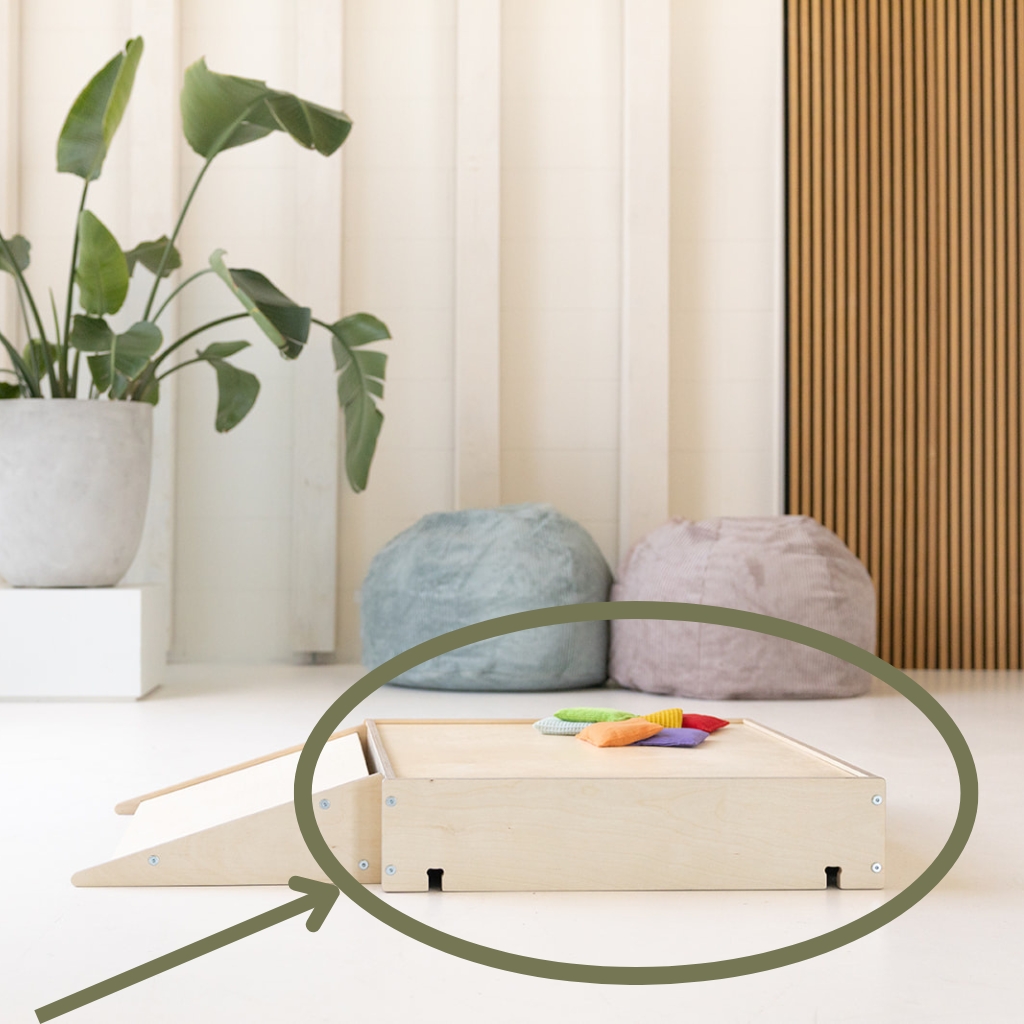 Kruipkist 16 centimeter Jindl Pikler inspired