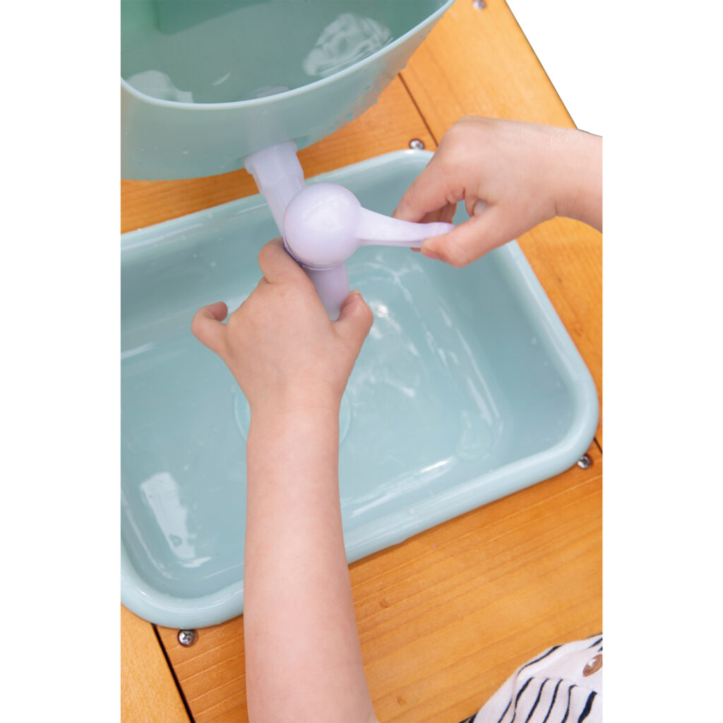 Modderkeuken Janod detail kraan