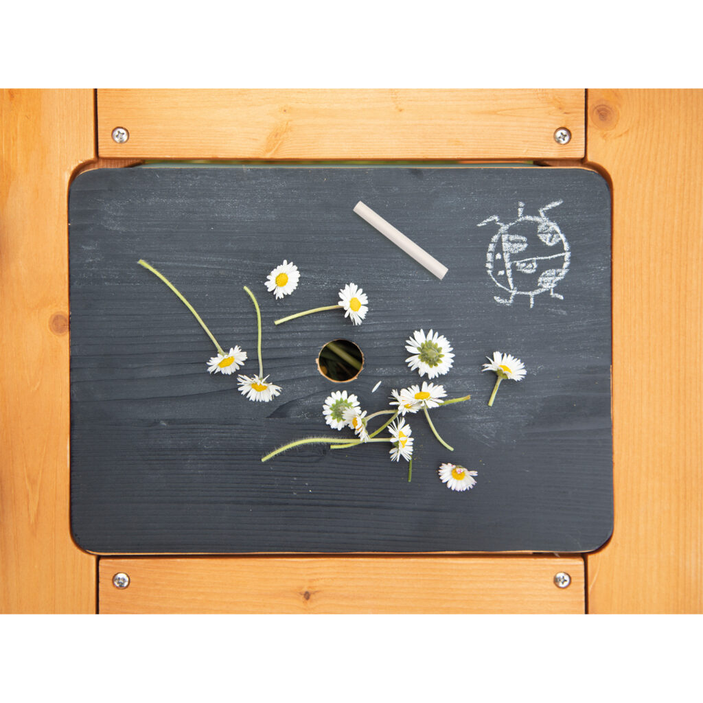 Modderkeuken Janod krijtbord met krijt