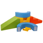 foamblokken hoepel tunnel multicolor