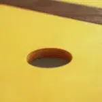 zand en watertafel deksel gat