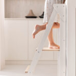 Leertoren verstelbaar Jindl wit detail