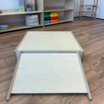 Kruipheuvel glijbaan Jindl detail