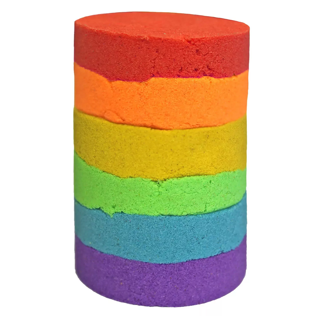 Kinetisch zand regenboog alle kleuren Kinetischer Sand | Spielsand Jindl 5 kg - Image 2
