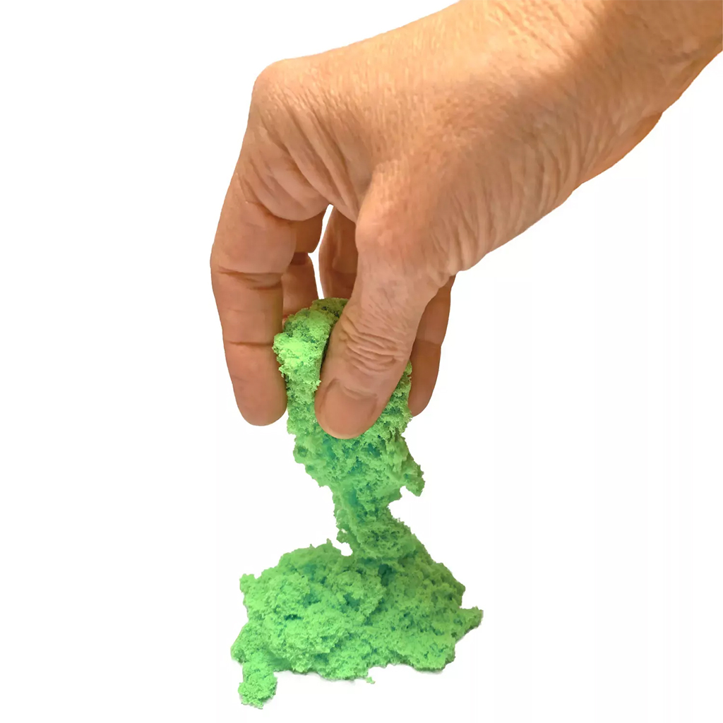 Kinetisch zand regenboog groen Kinetischer Sand | Spielsand Jindl 5 kg - Image 4