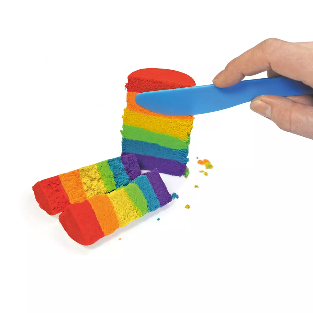 Kinetisch zand regenboog snijden Kinetischer Sand | Spielsand Jindl 5 kg - Image 3