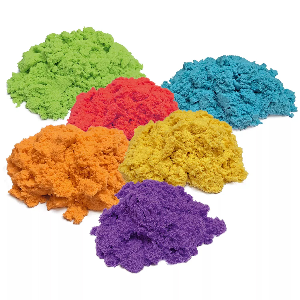 Kinetisch zand regenboog Kinetischer Sand | Spielsand Jindl 5 kg - Image 1