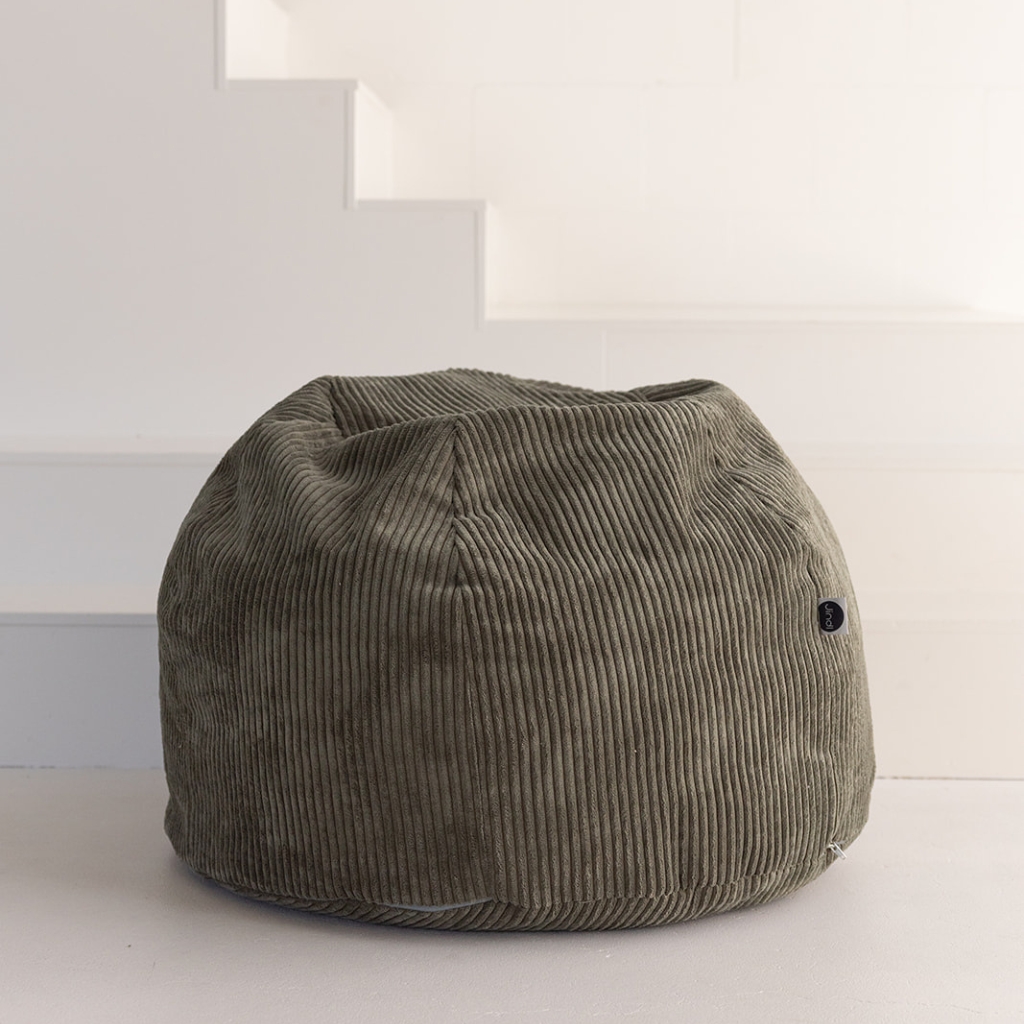 Legergroene zitzak beanbag Legergroene zitzak beanbag