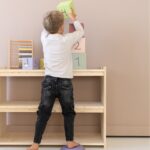 Montessori speelgoedkast hoog