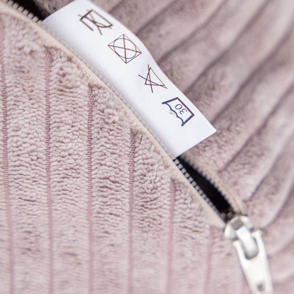 Zitzak wasabel Zitzak waslabel