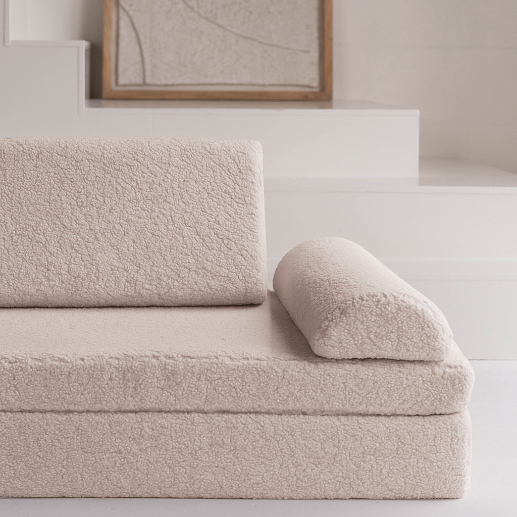 Jindl speelbank Teddy beige detail Jindl speelbank Teddy beige detail