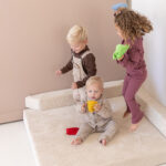 Jindl hoekbank cord beige plezier maken