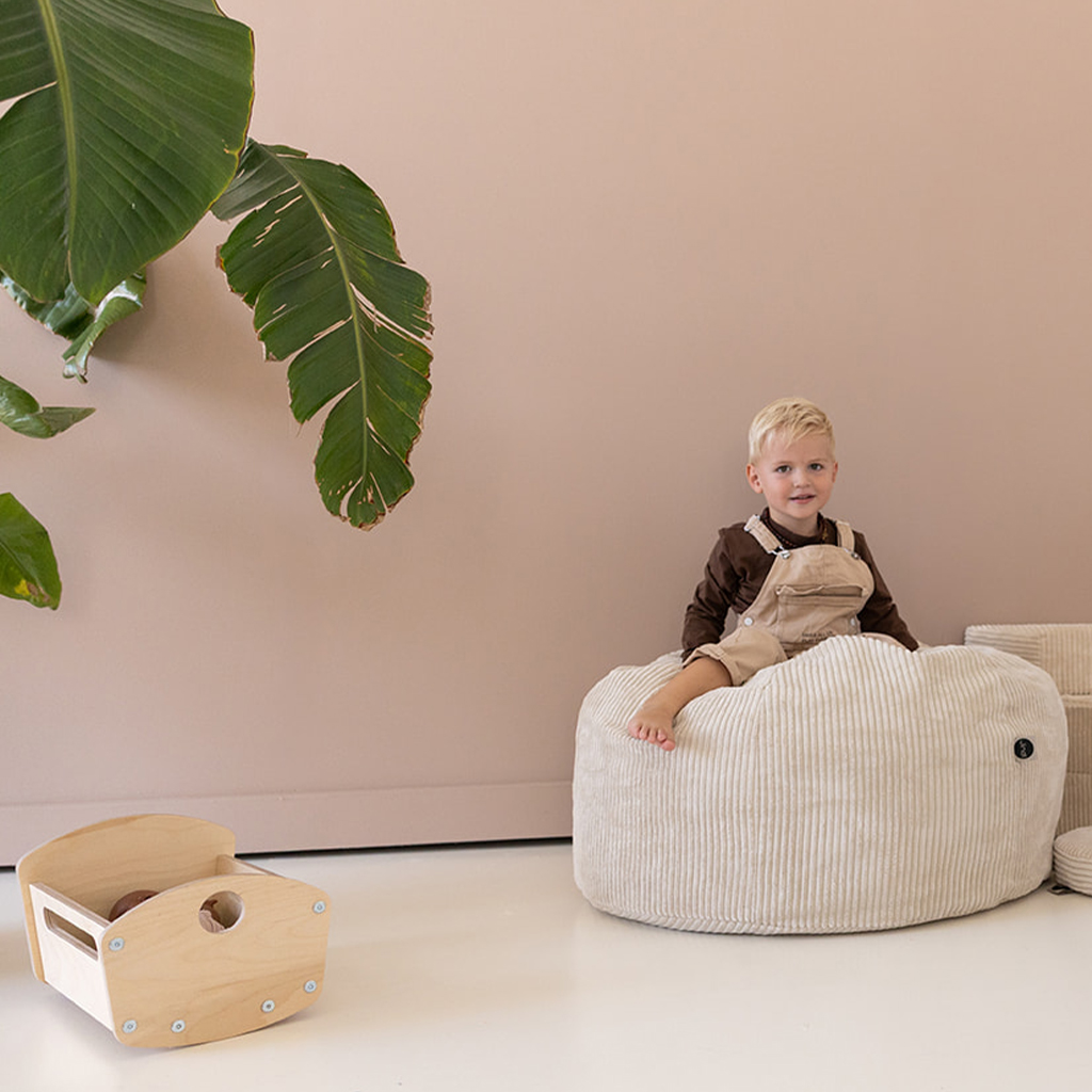 Jindl zitzak cord beige chillen Jindl zitzak cord beige chillen