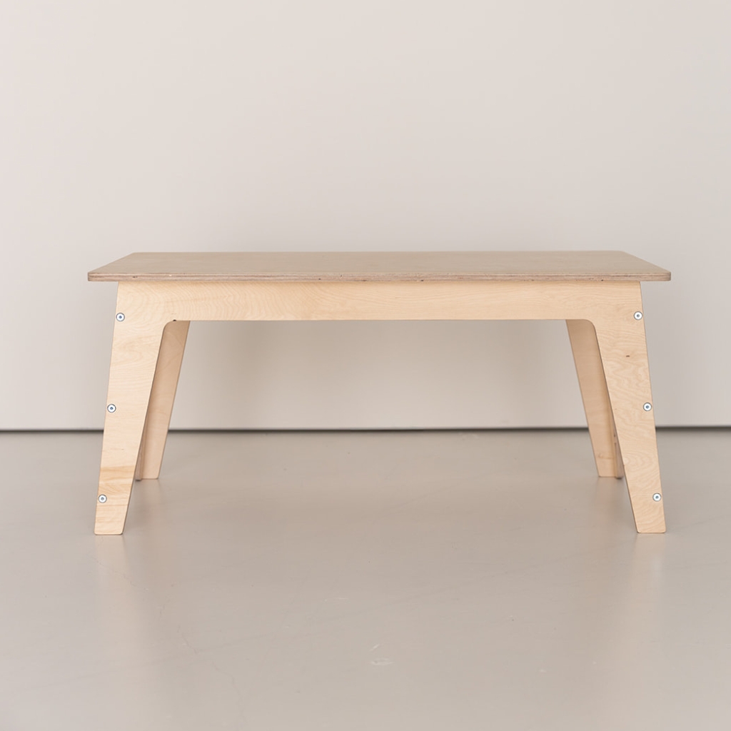 Kindertafel Jindl rechthoekig zijaan zicht Kindertafel Jindl rechthoekig zijaan zicht