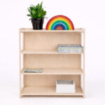 Speelgoedkast open met dichte achterwand