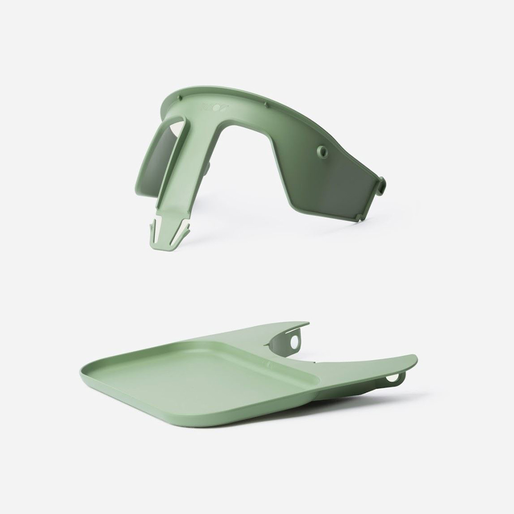 Veiligheidsbeugel + eetblad KAOS groen Veiligheidsbeugel + eetblad KAOS groen