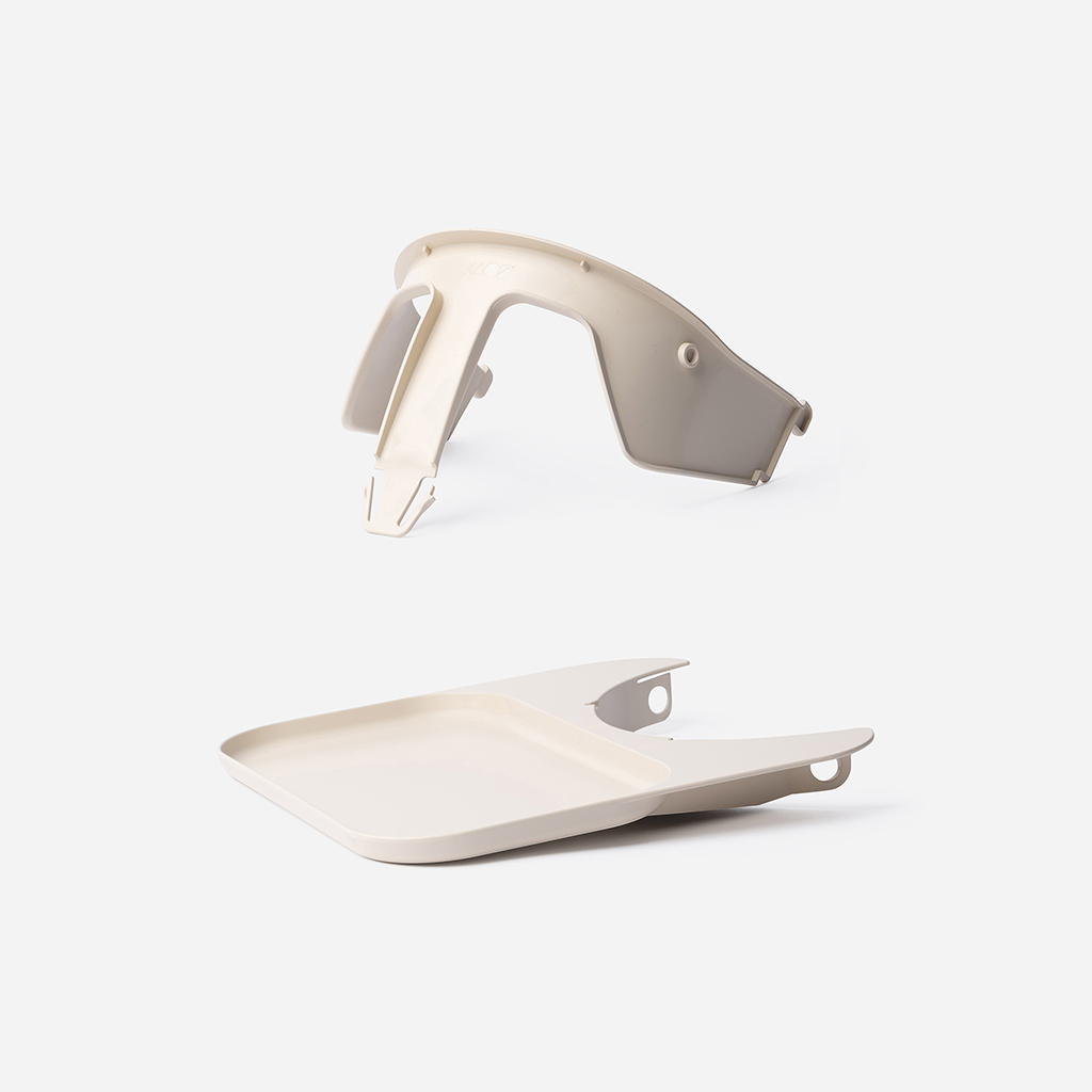 Veiligheidsbeugel + eetblad KAOS ivoor Veiligheidsbeugel + eetblad KAOS ivoor