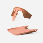 Veiligheidsbeugel + eetblad KAOS oud roze