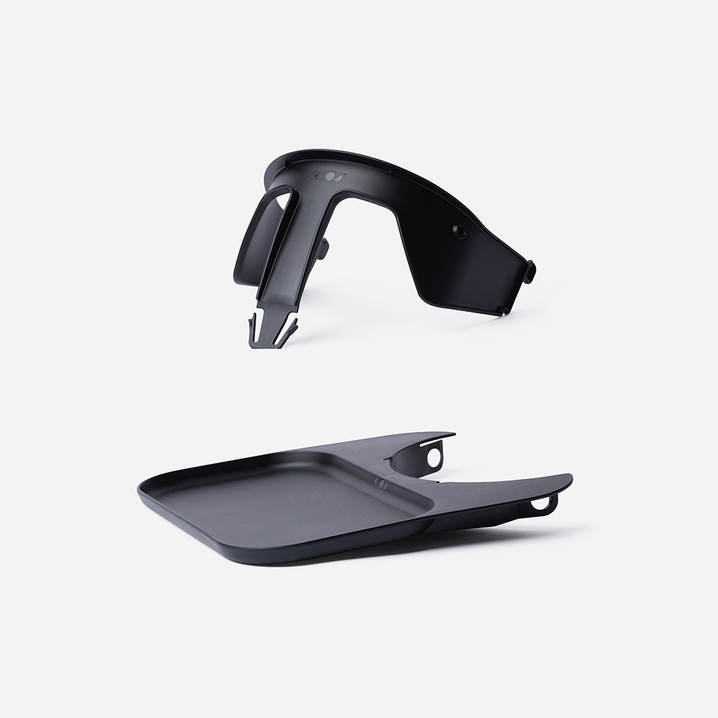 Veiligheidsbeugel + eetblad KAOS zwart Veiligheidsbeugel + eetblad KAOS zwart