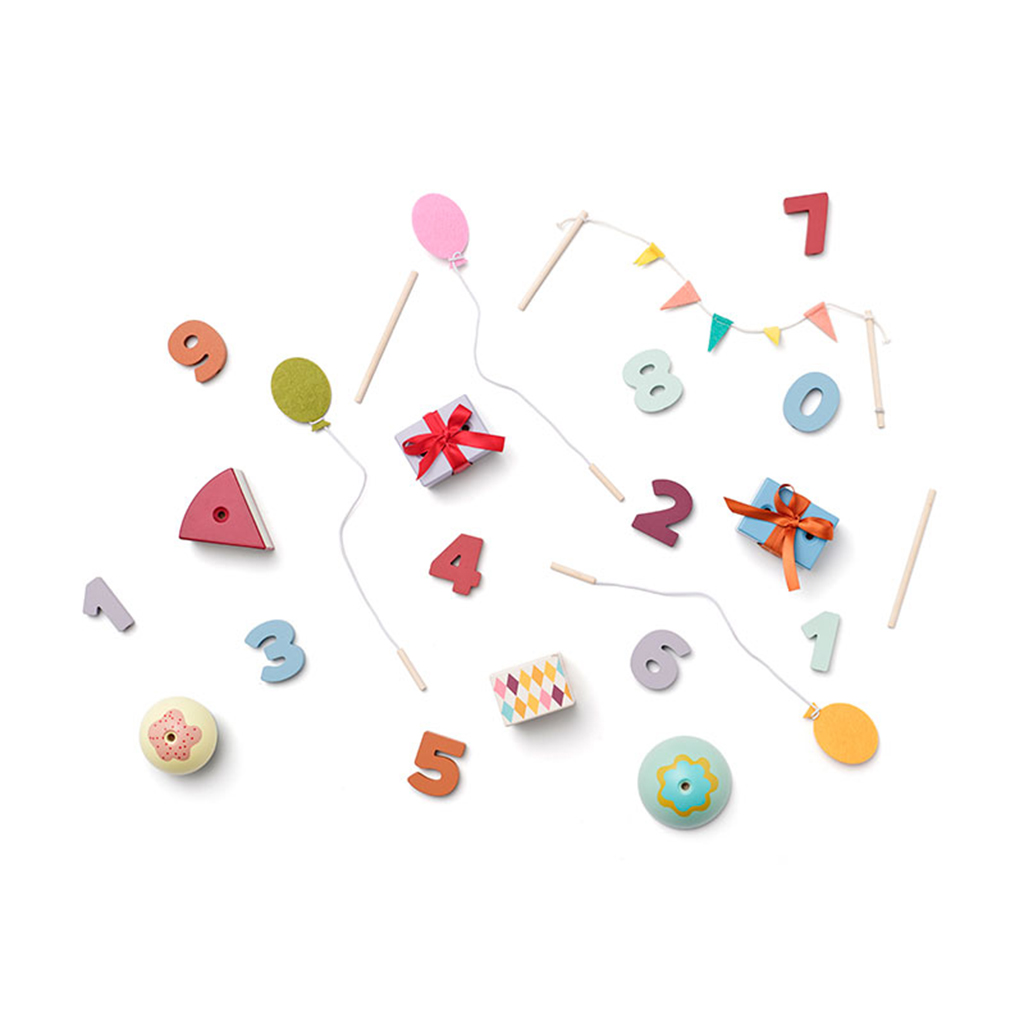 Verjaardags decoratieset Kid's Concept vrijstaand Verjaardags decoratieset Kid's Concept vrijstaand