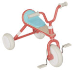 Metall-Dreirad classic Yvolution, rot - Image 2