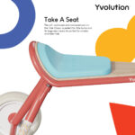 Metall-Dreirad classic Yvolution, rot - Image 4