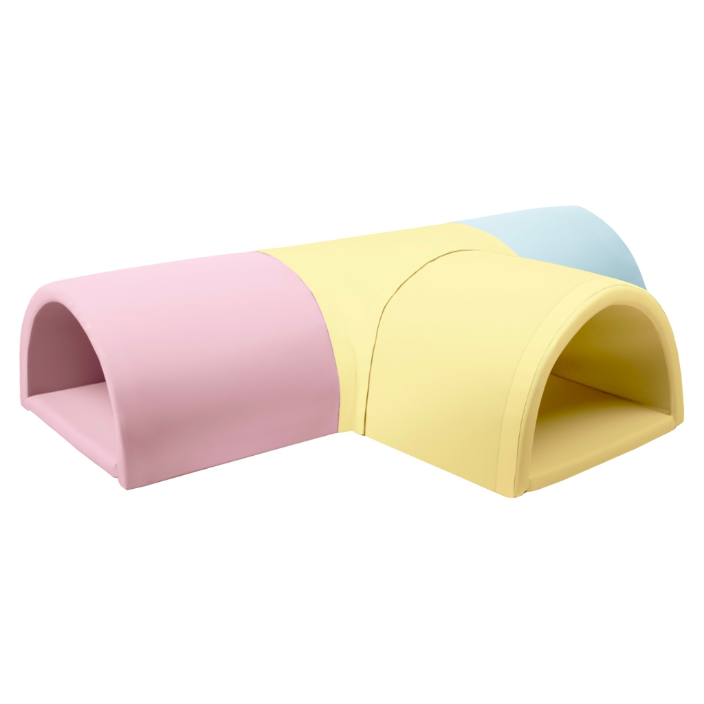 Foam speelset T-tunnel Jindl pastel