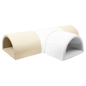 Jindl foam speelset T-tunnel wit beige