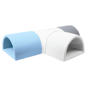 Foam T-tunnel speelset Jindl blauw grijs