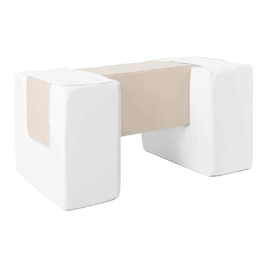 Schaumstoff Spielset Gehweg weiß beige Jindl